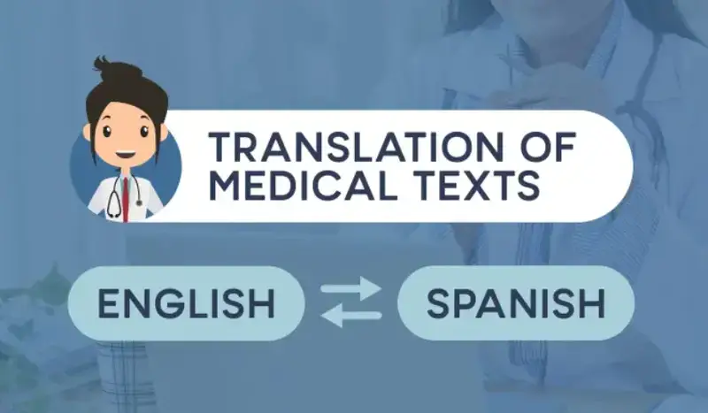 I will translate any medical text from english to spanish