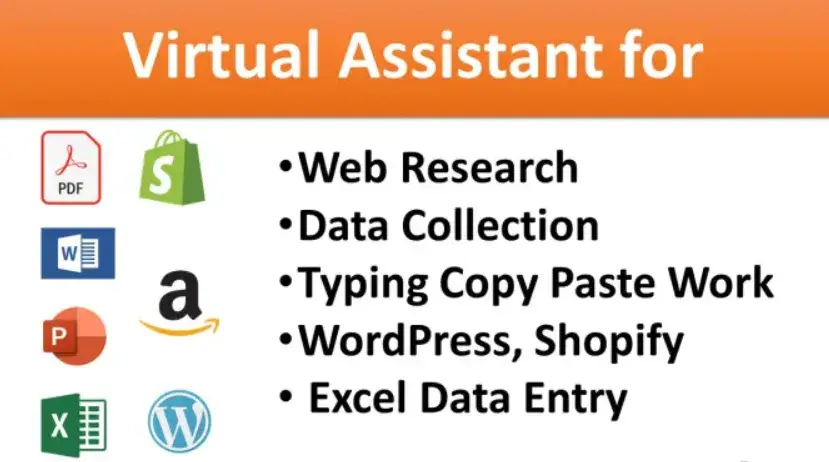 I will do data entry, e commerce management, lead generation