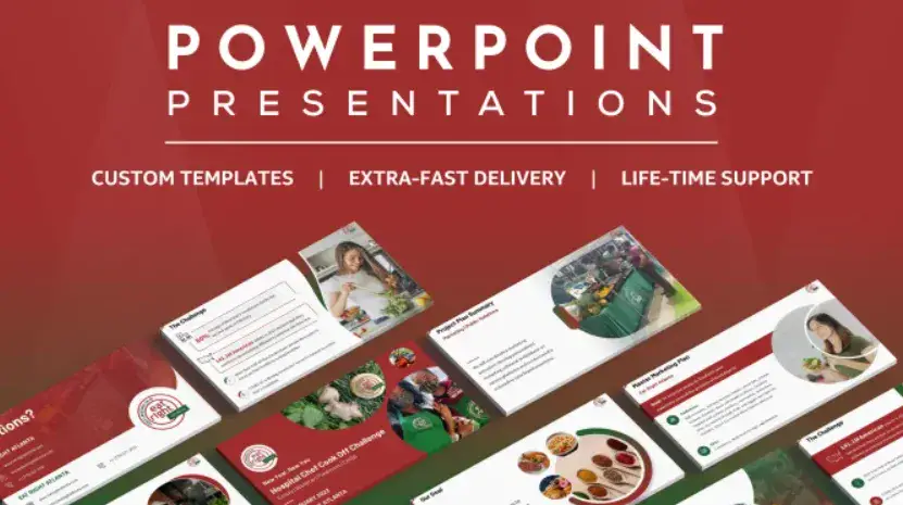 I will design professional and modern PPT powerpoint presentations