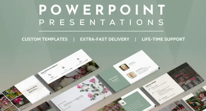 I will design professional and modern PPT powerpoint presentations