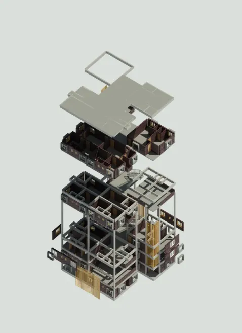 I will detailed building information modelling on revit