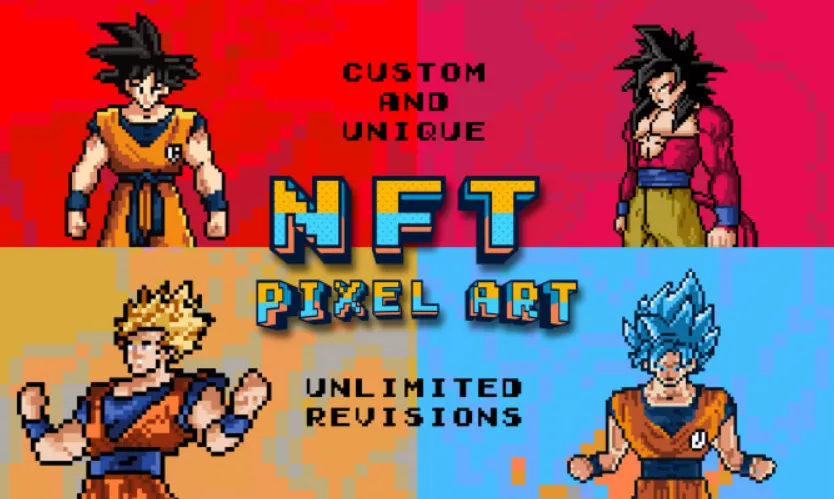 I will do unique custom nft art in cartoon, comic, pixel art style