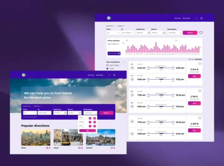I will create clean and modern UI UX for websites and mobile apps