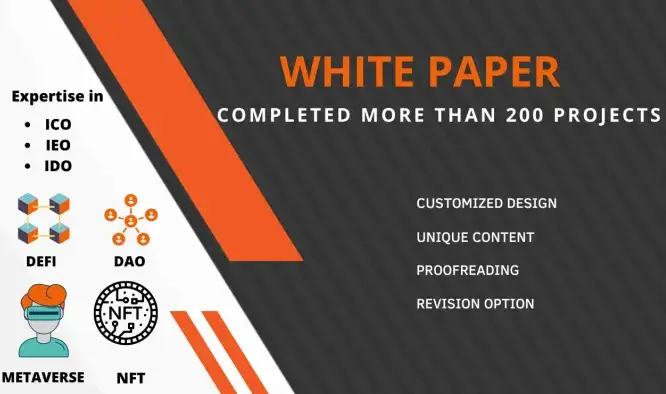 I will write a professional white paper