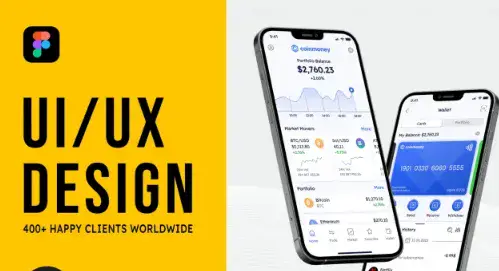 I will do UI UX design, website, dashboard, mobile app UI UX design in figma