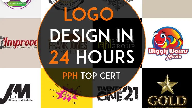 Design premium Logo + Unlimited Concepts & Revisions + Files 24h