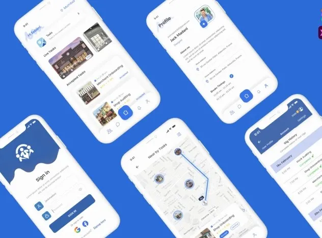 I will design mobile app UI UX design and website UI UX design