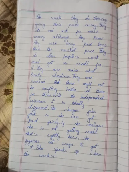 Assignment work 