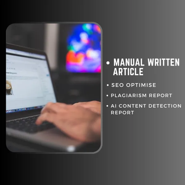 I can write a Quality and Unique Article/ Blog writing for you to engage the audience. 