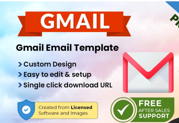 I will create and develop custom email designs specifically tailored for Gmail.