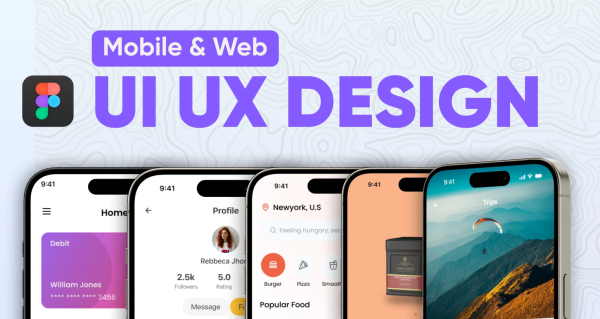 I will provide intuitive UI/UX design services for websites and mobile apps, including wireframing.