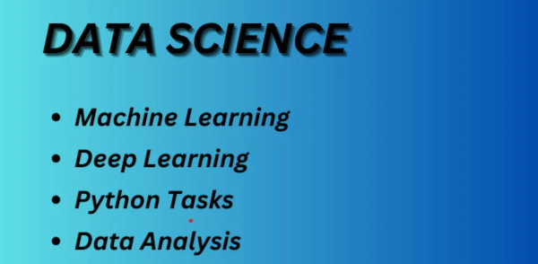 I specialize in handling deep learning and machine learning projects and tasks.