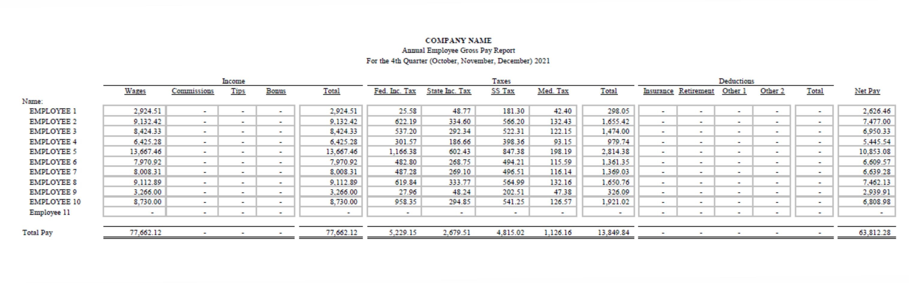 I will prepare excel base financial statements for your business