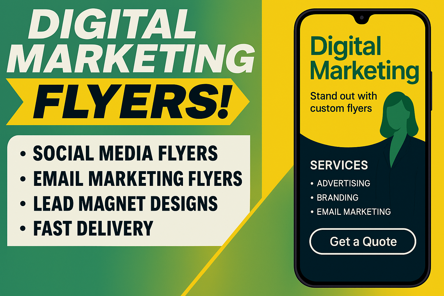 Custom-Designed Flyers to Power Your Digital and Email Marketing