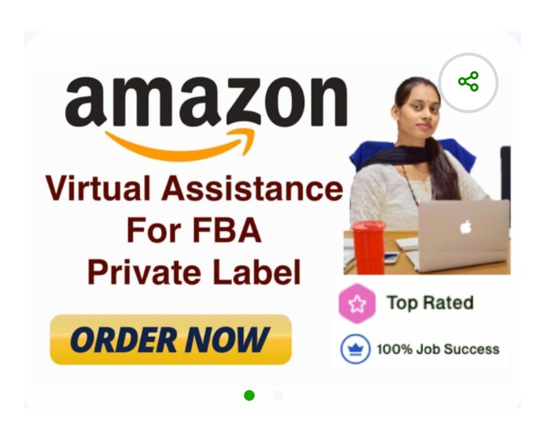 Amazon Virtual Assistant For Private Label Expert VA - Amazon Account Management Service