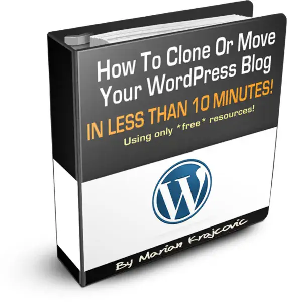 How To Clone Or Move Your WordPress Blog