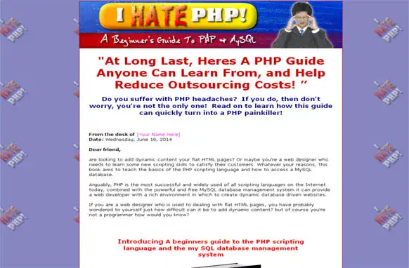 I Hate PHP