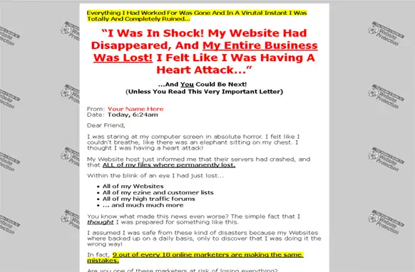 Website Protection